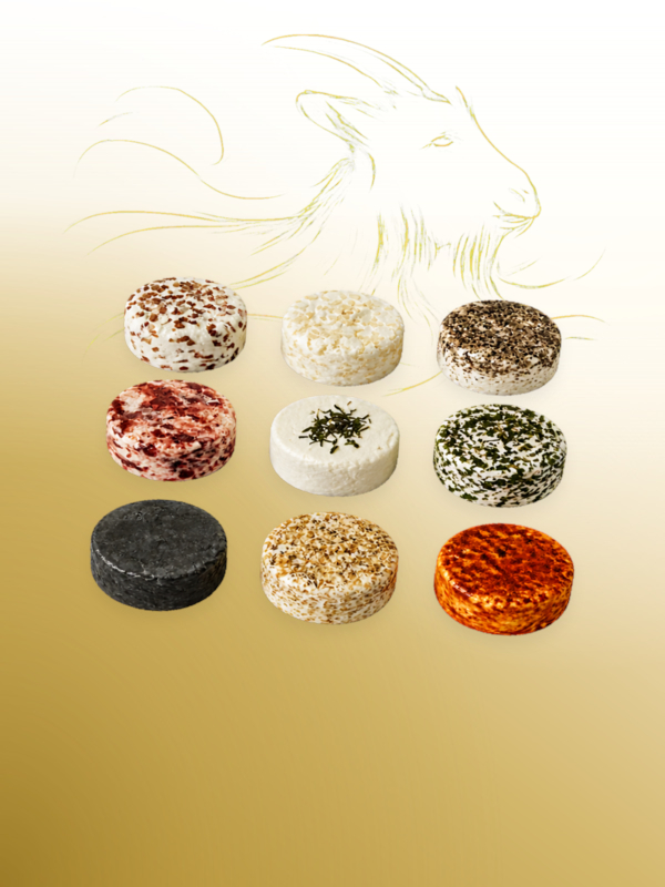 Rollo mixto de cabra 9 sabores Delicatessen Salvatore